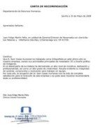 CARTA (HASTA 21 LÍNEAS)
